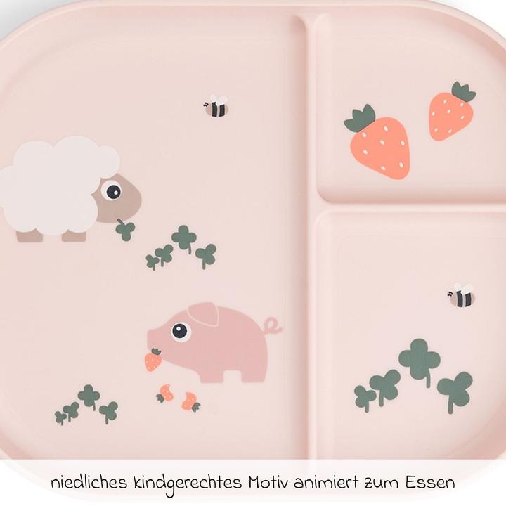 Produktbild Done by Deer Kinderteller & Breischalen Esslern-Teller mit Unterteilung Foodie -