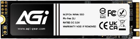 Actual product image AGI 1 TB SSD I298 M.2 PCIe 3.0 x4 NVMe (AGI1T0GIMAI298) (1000 GB, M.2 2280)