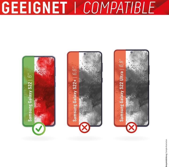Produktbild Displex Smart Glass, Displayschutzfolie (1 Stück, Samsung Galaxy S22)