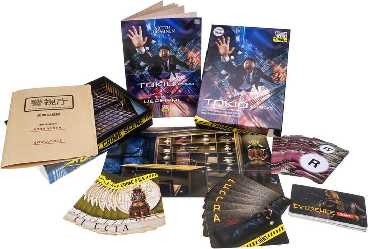 Produktbild Selecta Spielzeug Brettspiel „Tatort Tokio“. (Niederländisch)
