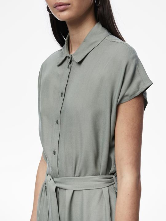 Actual product image Pieces Print blouse dress (S)