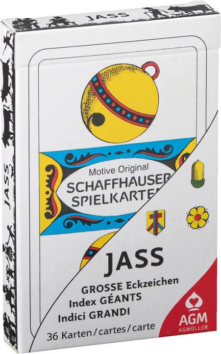 Produktbild AGM Jasskarten Opti Scherenschnitt (Deutsch)