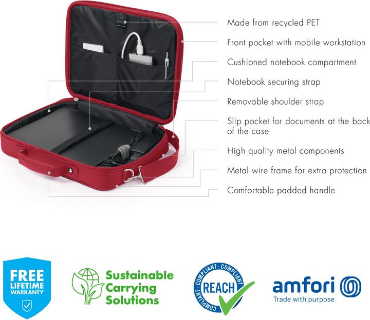 Actual product image Dicota Eco Multi Base (17.30", Universal)