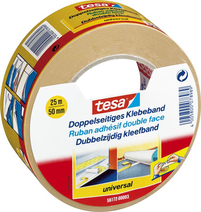 Actual product image tesa Double sided adhesive tape (50 mm)