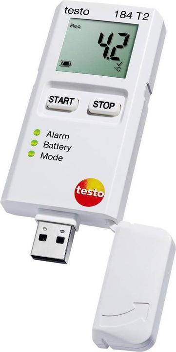 Produktbild Testo 184 T2 - Temperatur-Datenlogger für Transportüberwachung (Thermometer)