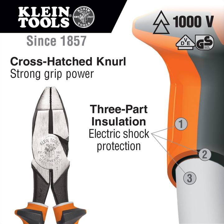 Image du produit Klein Tools Pince coupante (224 mm)