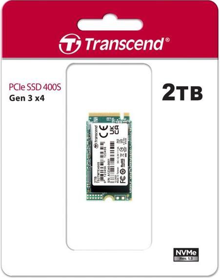 Actual product image Transcend 400S (2000 GB, M.2 2242)