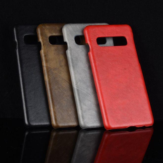 Immagine prodotto MU Style Copertina rigida con texture in litchite (Samsung Galaxy S10+)