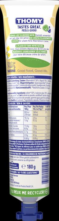 Actual product image THOMY Horseradish Cream (180 g)