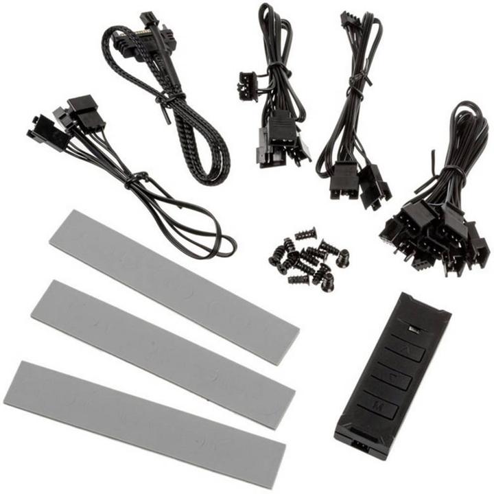 Actual product image Lian-Li BR120 Digital RGB PWM Fan 3-Pack + Controller (120 mm, 3 x)