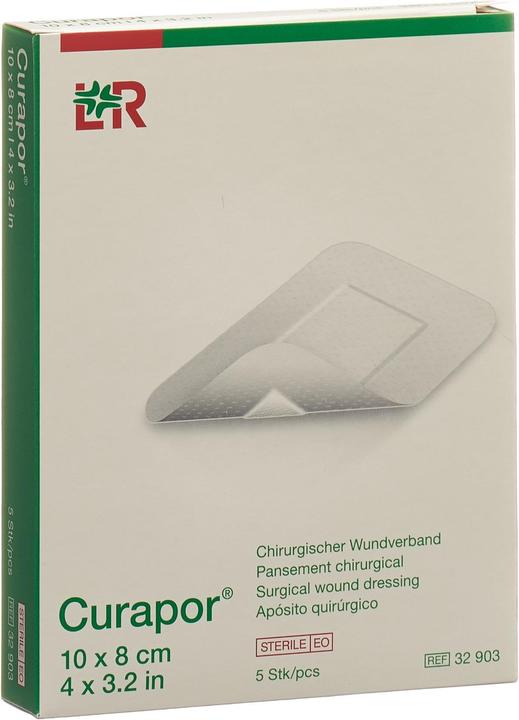 Image du produit Curapor Pansement chirurgical 10x8cm stérile (5 x)