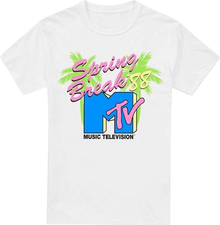 Immagine prodotto MTV Spring Break Maglietta Palme al Neon Uomo (5XL)