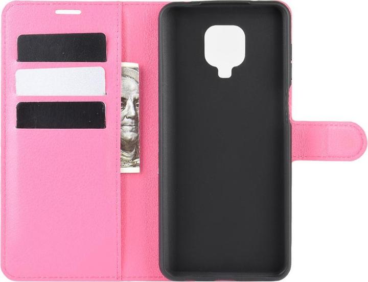 Produktbild Cover-Discount Xiaomi Redmi Note 9 Pro - Leder Etui Hülle pink (Xiaomi Redmi Note 9 Pro, Xiaomi Redmi Note 9 Pro Max, Xiaomi Redmi Note 9S)