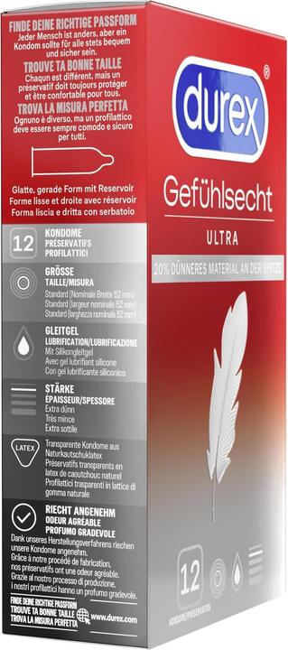 Actual product image Durex Sensitive Ultra (12 pcs.)