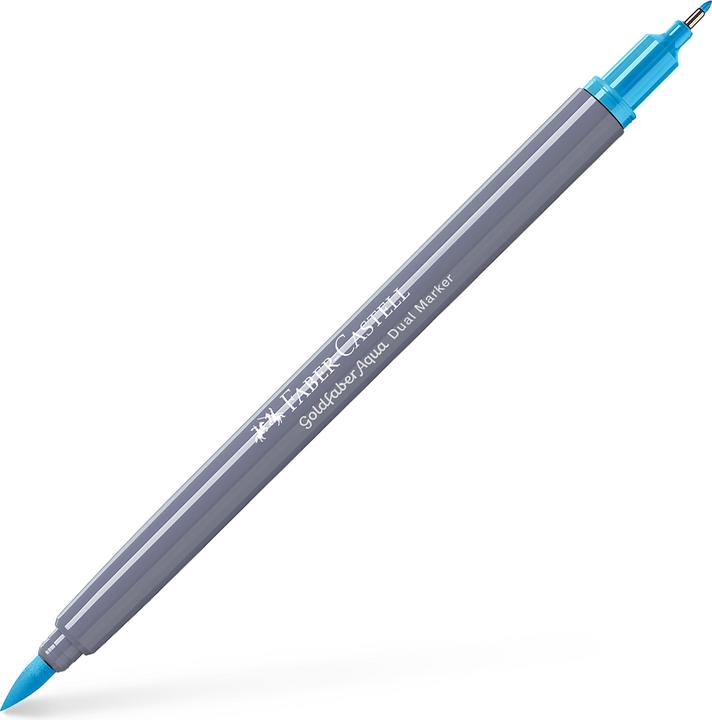 Image du produit Faber-Castell Dual Marker Goldfaber Aqua (Bleu manganèse, 1 x)