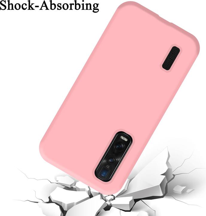 Produktbild Cadorabo TPU Liquid Silicone Case Hülle für Oppo FIND X2 PRO (Oppo Find X2 Pro)