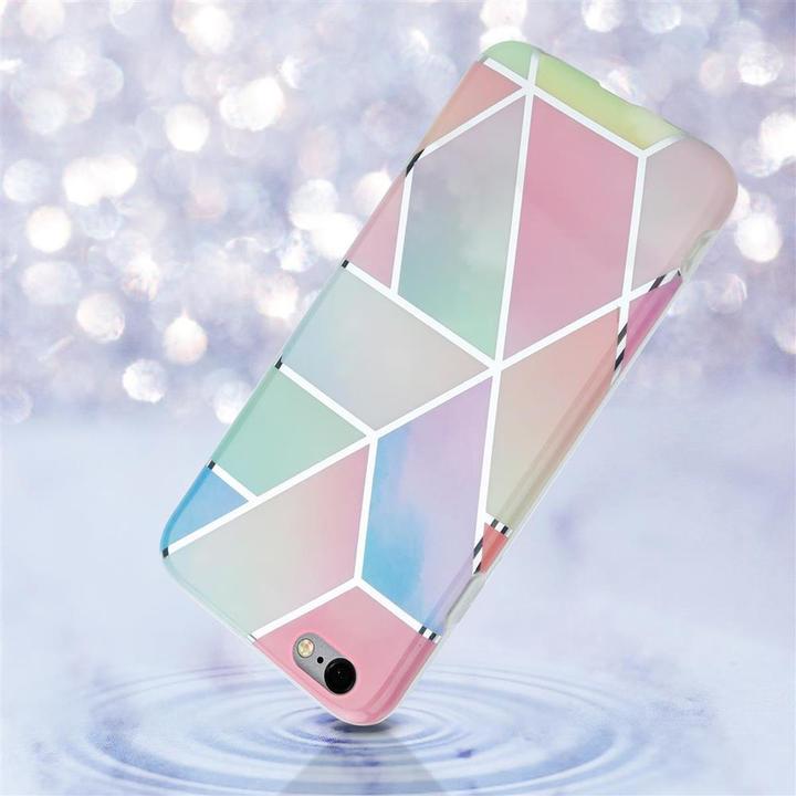 Produktbild Cadorabo IMD TPU Bunter Marmor Cover (Apple iPhone 6 Plus)