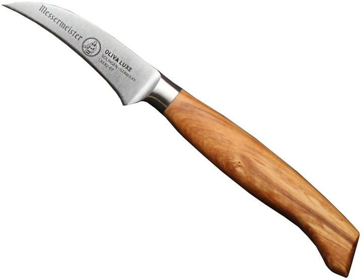 Actual product image Messermeister Paring knife Oliva Luxe 9 cm, Nature/Silver (9 cm)