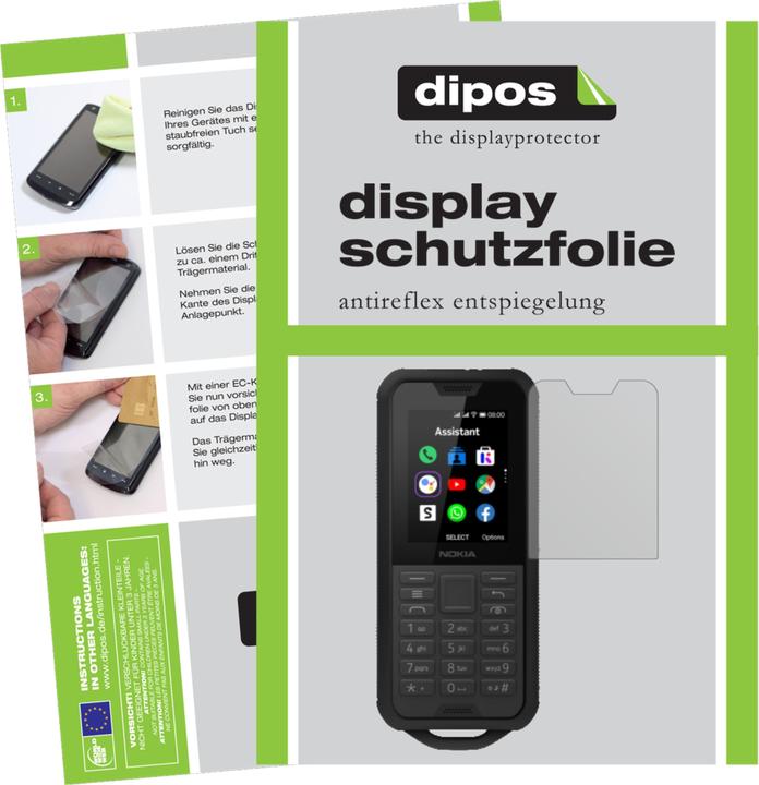 Produktbild Dipos Displayschutzfolie Antireflex (5 Stück, Nokia 800 Tough)