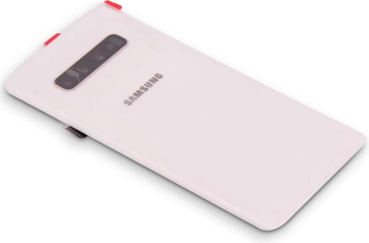 Actual product image Samsung Original Galaxy S10 Plus Backcover Ceramic White (Galaxy S10+)