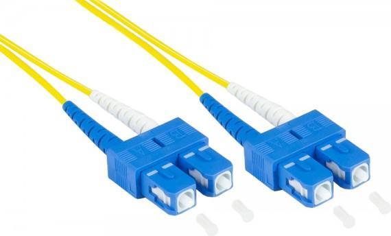 Image du produit Good Connections GC LW-930SC Câble patch fibre optique duplex OS2 9/125µ SC/SC 30m jaune (S/UTP, CAT6, 30 m)