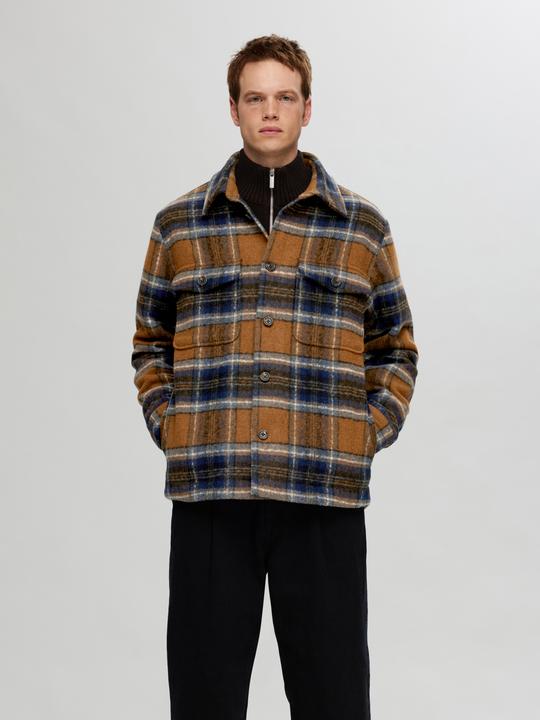 Image du produit Selected Homme Shacket à carreaux (M)