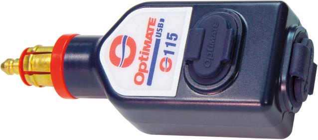 Produktbild Tecmate USB Doppelstecker zu DIN Steckdose
