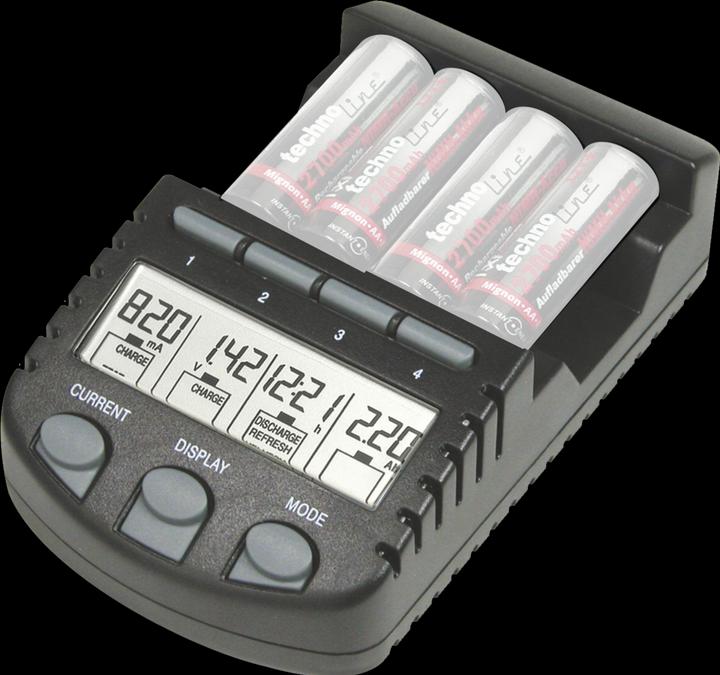 Produktbild Technoline BC 700 (1 Stk., AAA, AA, 3000 mAh, Ladegerät ohne Akku)