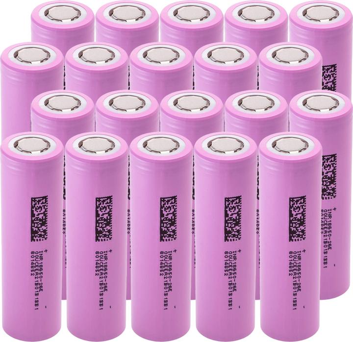 GreenCell 20GC18650NMC26 (20 Stk., 18650, 2600 mAh)