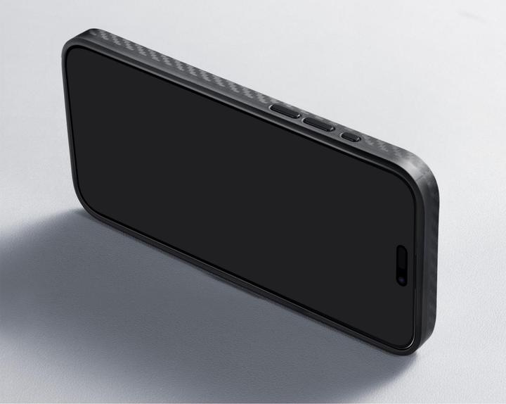 Produktbild Pitaka MagEZ Case Pro for iP 15 Pro Max (Black/Grey Twill) 1500D (Apple iPhone 15 Plus)