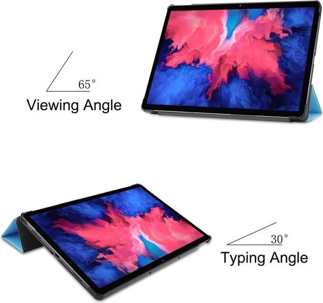 Actual product image MU Classic Triple foldable leather cover (Tab P11)