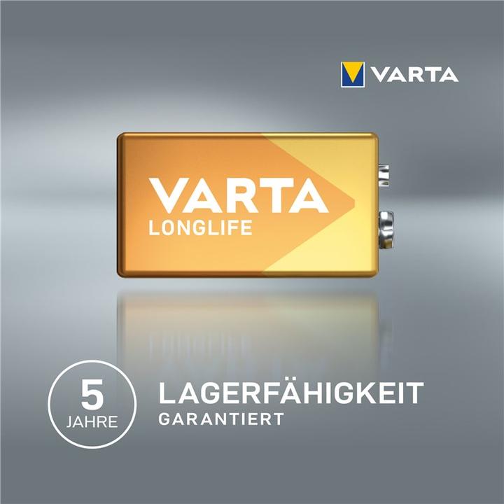 Immagine prodotto Varta Longlife (1 pz., 9V Block, 565 mAh)