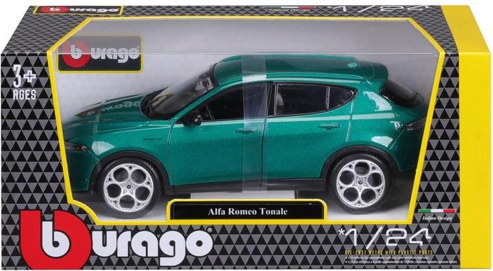 Actual product image Bburago Alfa Romeo Tonale 1/24 green