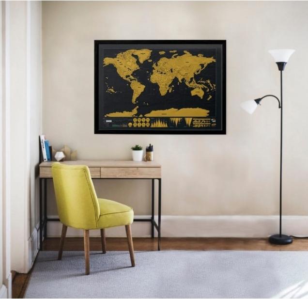 Produktbild Luckies Scratch Map (42 x 30 cm)