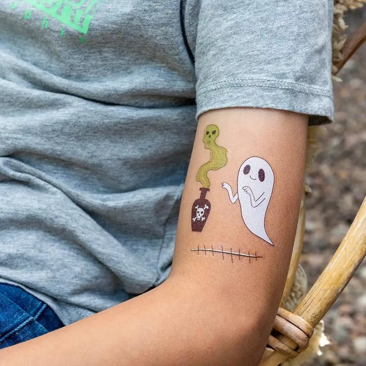 Actual product image Rex London Temporary Tattoos Scary