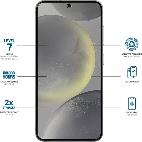 Image du produit Eiger Verre de protection (1 pièce(s), Samsung Galaxy S24 FE)