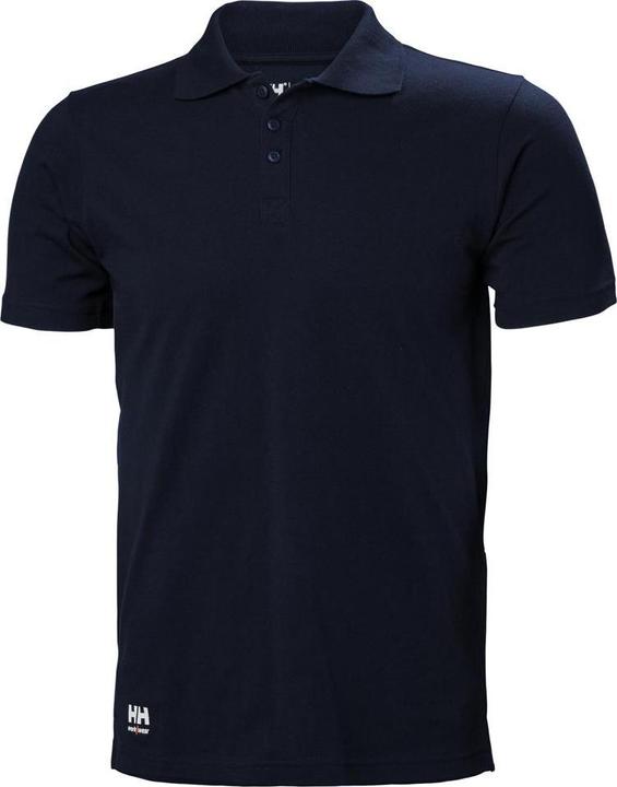 Helly Hansen Workwear Marškinėliai HELLY HANSEN Manchester Polo, mėlyni L (L)