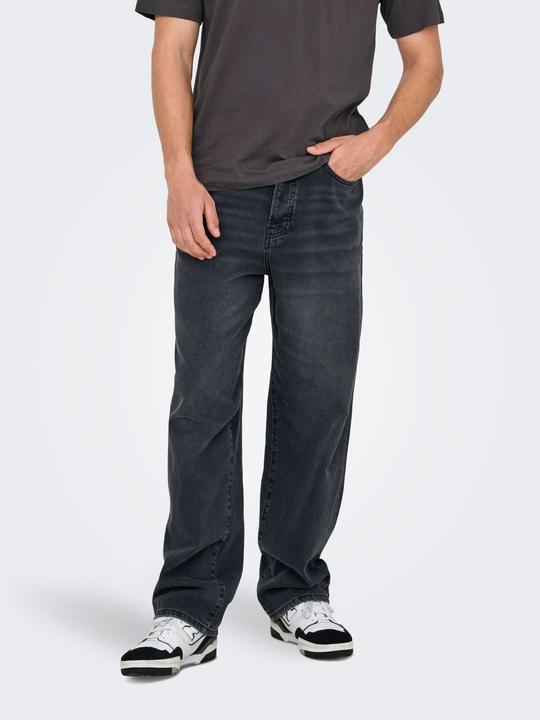 Produktbild Only & Sons ONSFADE Hohe Taille Locker geschnitten Jeans Locker geschnitten (34)