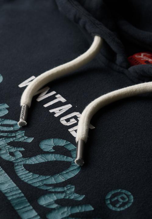 Immagine prodotto Superdry Sweatshirt Casual Bequem sitzend Duo Vintage Logo Hoodie (M)