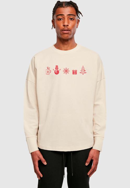 Produktbild Merchcode Christmas Elements Longsleeve - 181763 (XL)