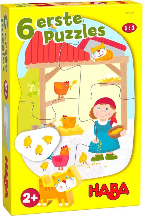 Produktbild Magni HABA 6 erste Puzzles Bauernhof (18 Teile)