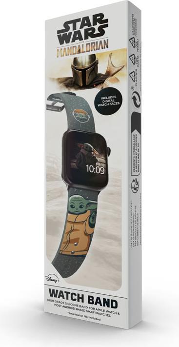 Actual product image Moby Fox Star Wars: The Mandalorian bracelet pour smartwatch The Child (Silicone)