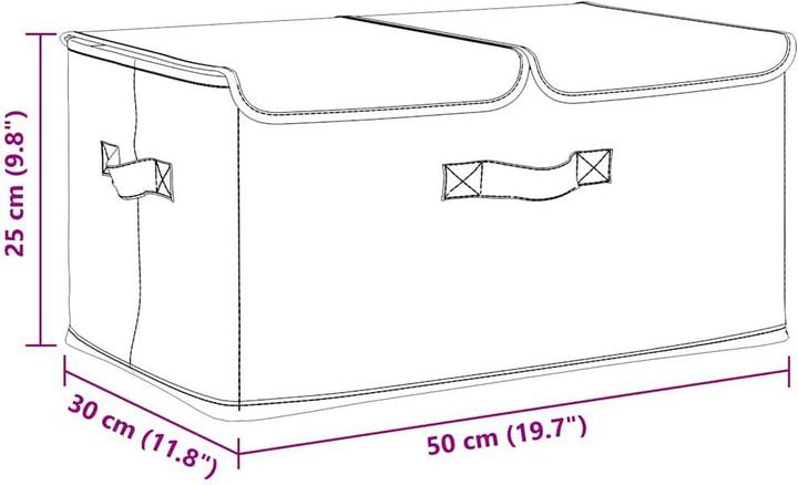 Produktbild VidaXL Correna (50 x 30 x 25 cm)