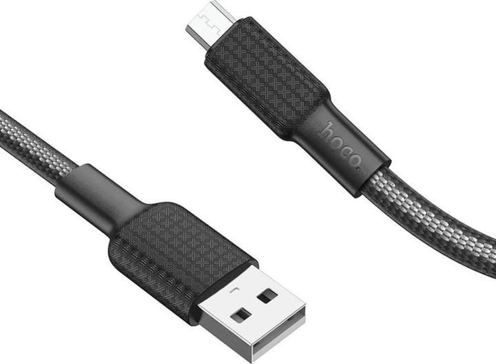 Produktbild Partner Telecom USB-A to microUSB X69, 18W, 2A, 1m, schwarz (1 m, USB 3.0)