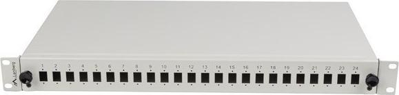 Image du produit Lanberg Panneau de brassage fibre 24XSCSX/12XLC
