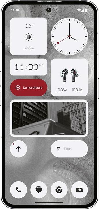 Produktbild Nothing Phone (2) (256 GB, Weiss, 6.70", Dual SIM, 50 Mpx, 5G)