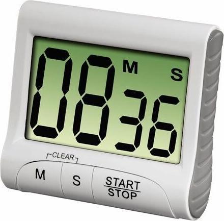 Xavax timer digitale con conto alla rovescia, verde/arancio/blu/nero, timer da cucina con segnale