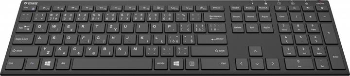 Actual product image Yenkee Wireless keyboard YKB 2000 CSBK (Eng. Int., Wireless)
