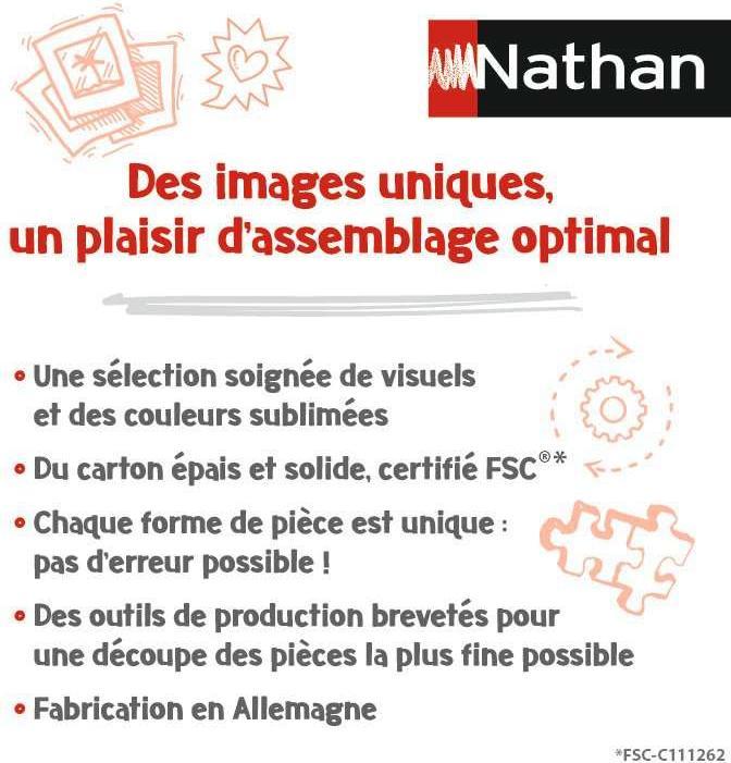 Image du produit Nathan Les villes les plus belles du monde (1500 pièces)