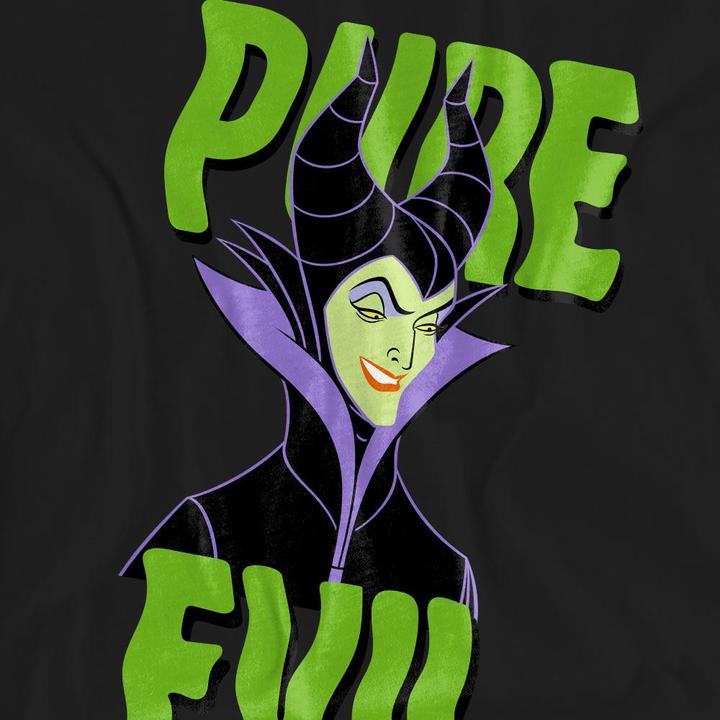 Actual product image Disney Villains Unisex Adult Pure Evil T-Shirt (XL)